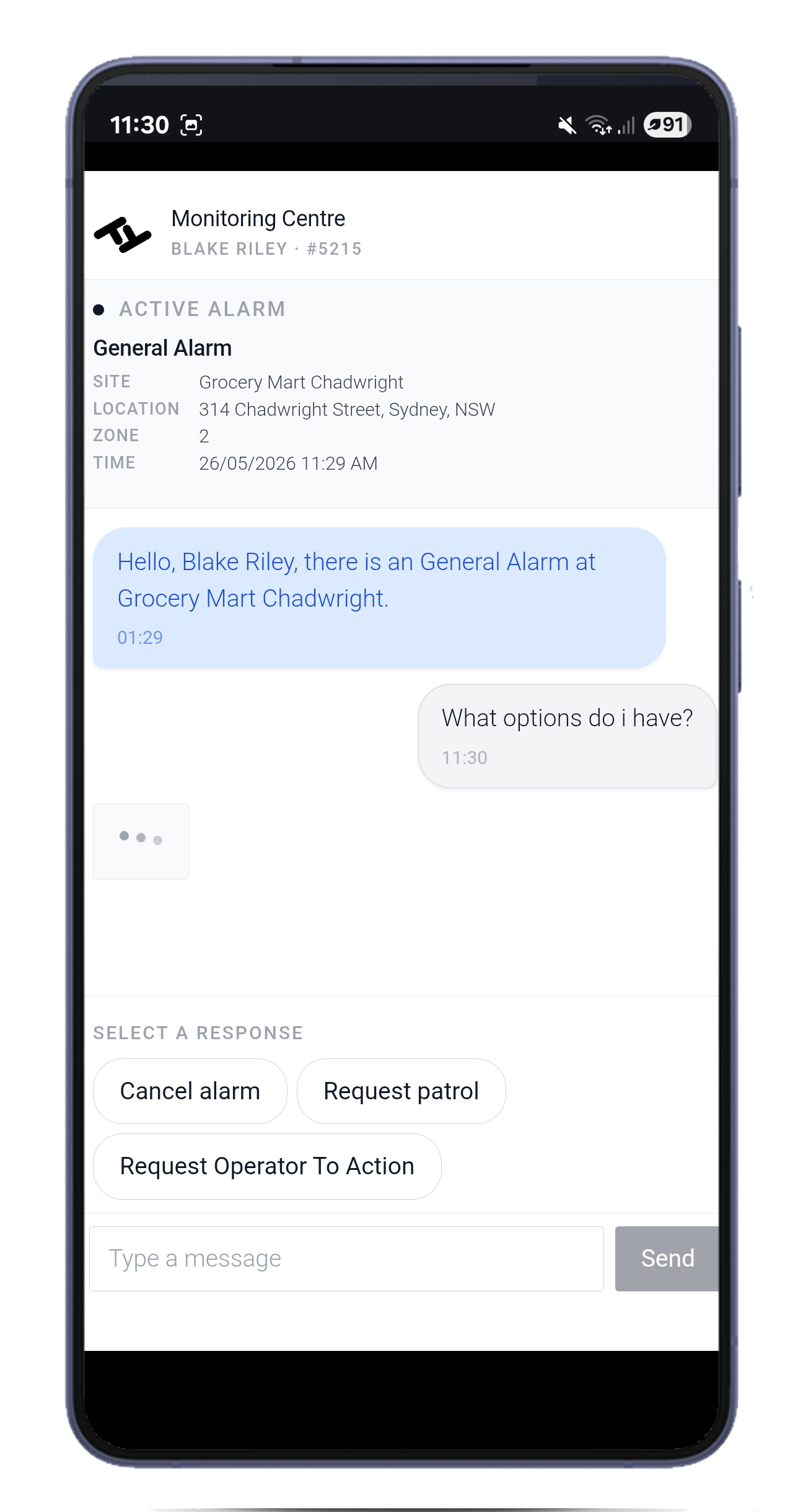 DAIOS AI Chatbot